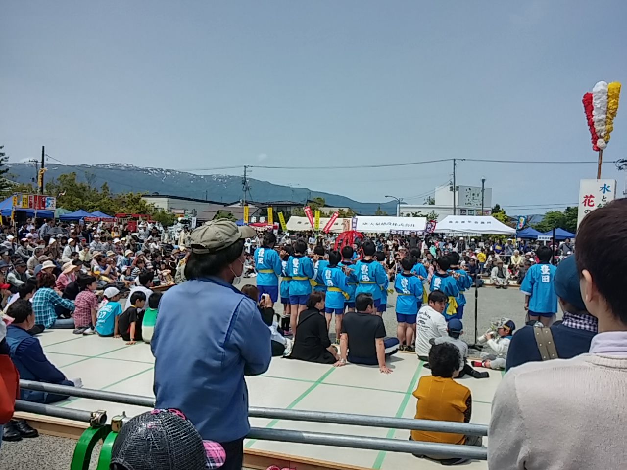 ながい黒獅子祭り開催中＼(^o^)／