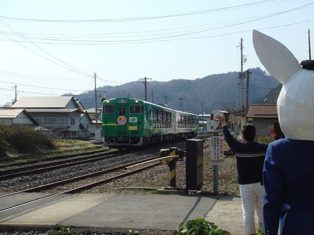 トロッコきた～↑↑