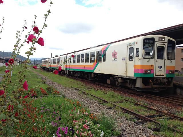 安全確認列車通過。