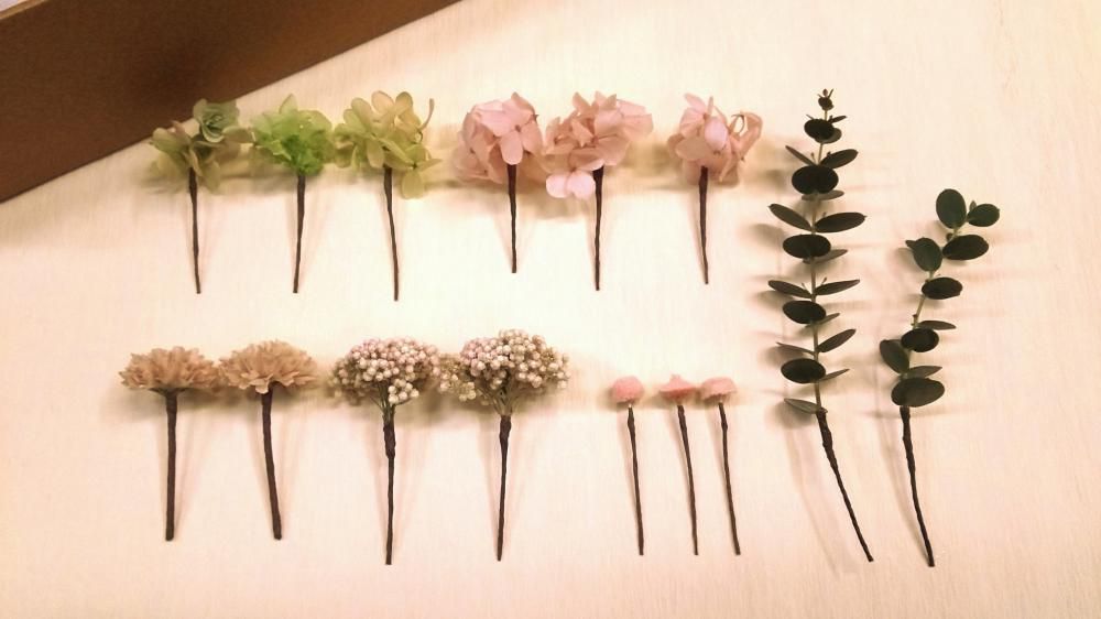 おはな。と。もっと。ヘアーアクセサリー♪♪♪