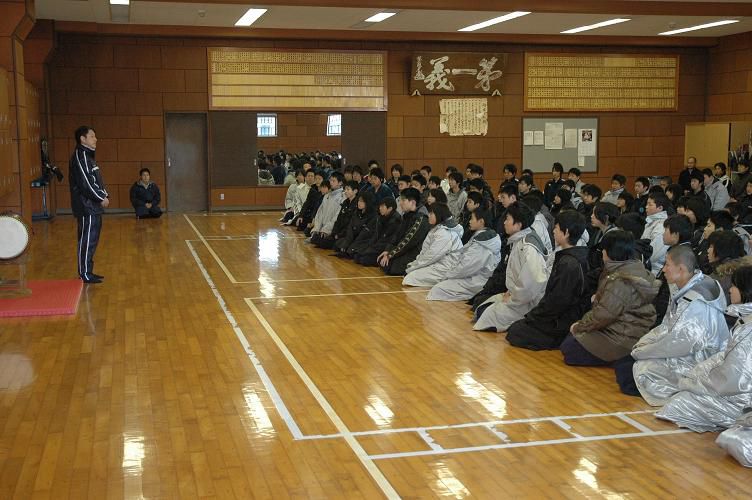 無学会主催による中学生稽古会②