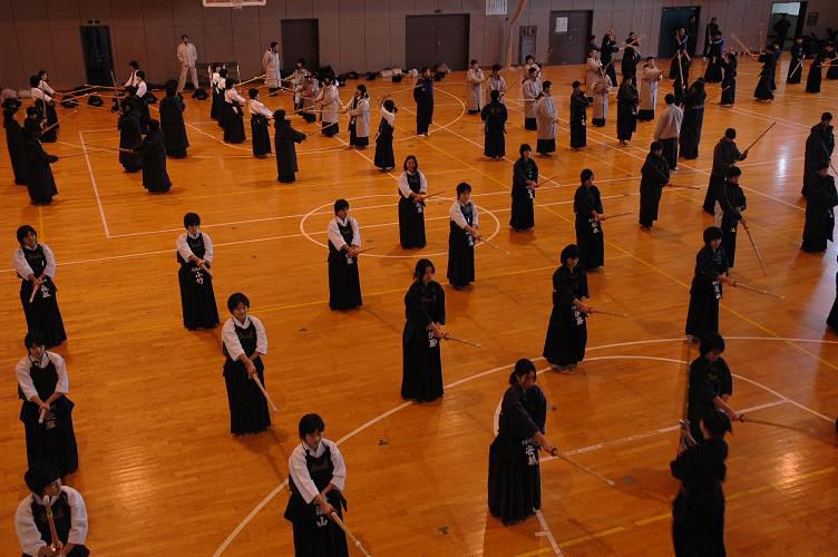 無学会主催による中学生稽古会④