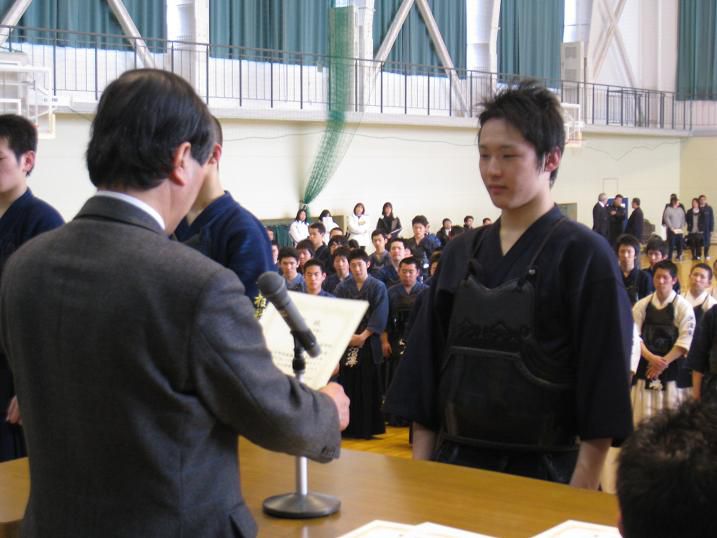 平成20年度置賜地区冬季剣道大会の結果①
