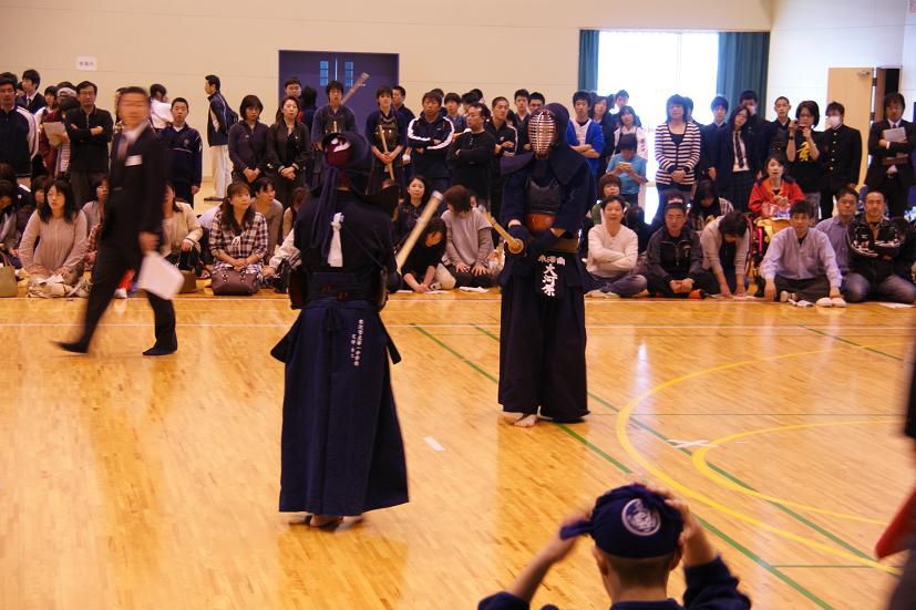 置賜地区高等学校春季剣道大会（男子１回戦-先鋒）