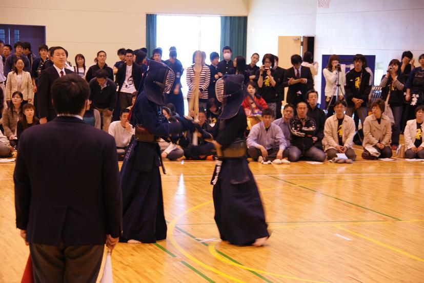 置賜地区高等学校春季剣道大会（男子１回戦-次鋒）