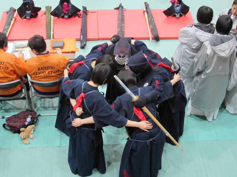 魁星旗争奪高校剣道大会女子の様子１