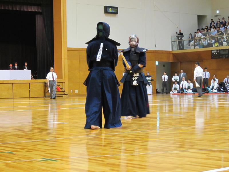 県高校総体女子団体戦中堅戦