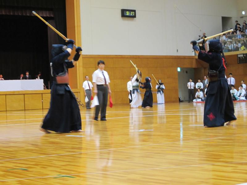 県高校総体女子団体戦副将戦