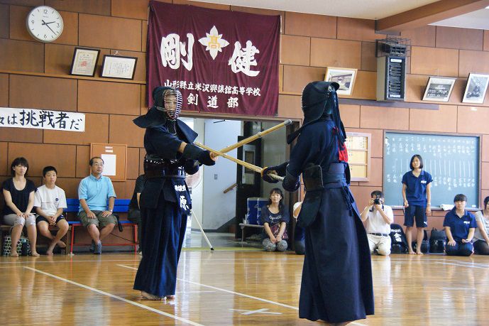 現役部員と無学会との試合①