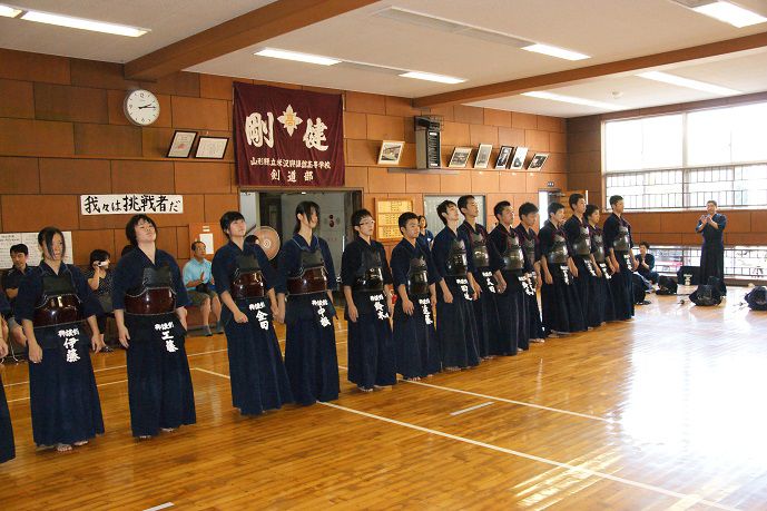 現役部員と無学会との試合③