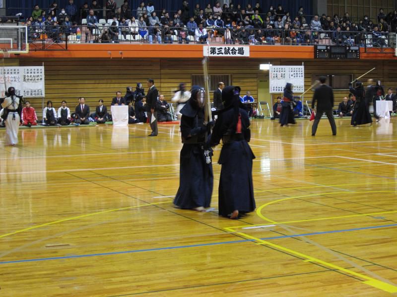 県高校新人大会の結果（女子準々決勝）