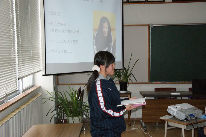 中学校稽古会（プレゼン①）　　