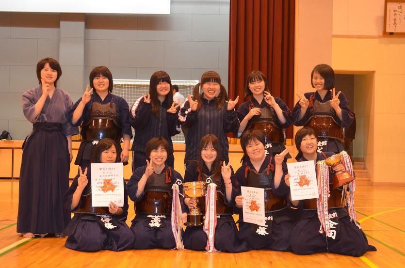 置賜地区高校総体の結果（女子個人戦）