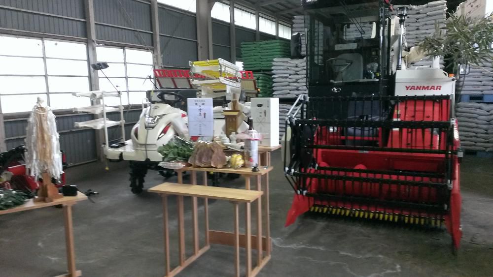 newコンバイン、田植え機