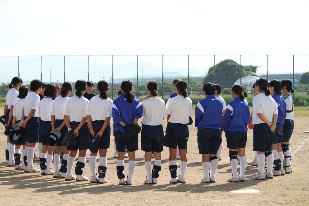 ソフト部交流試合☆