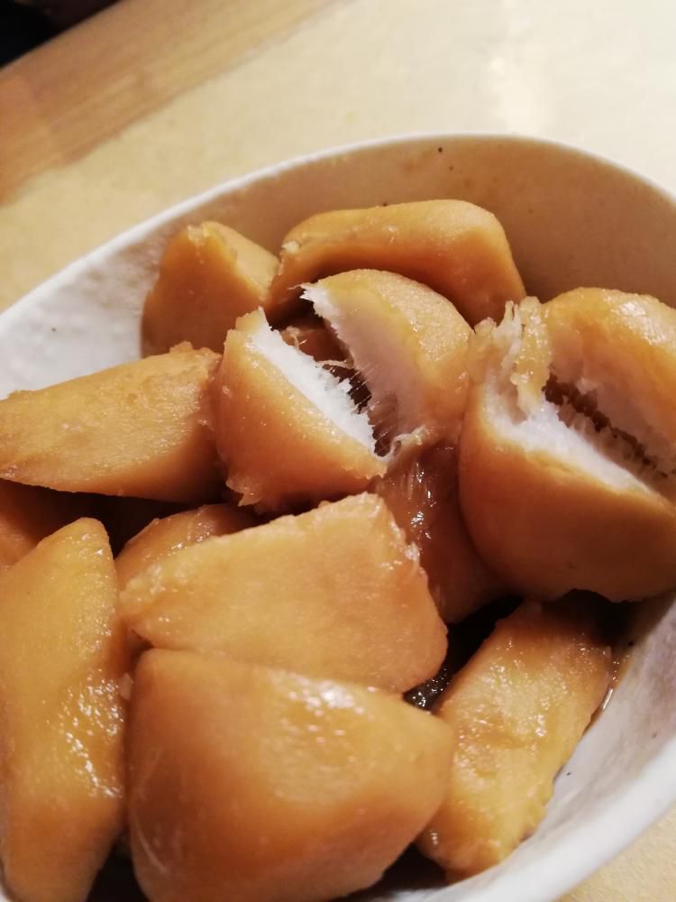 悪戸芋小頭の煮っころがし