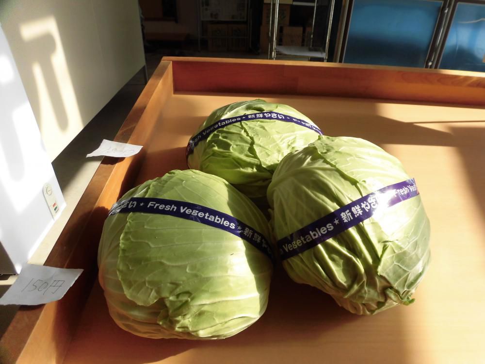 直売所にて・・・(^_-)-☆