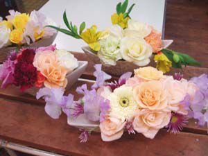 お花屋さんのお正月飾り