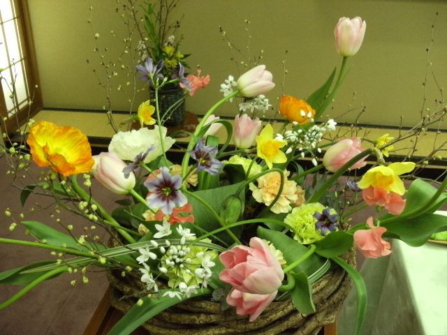 お花屋さんの勉強会でした