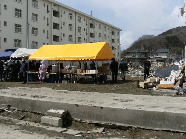 被災地支援について報告