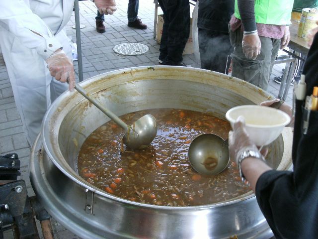 石巻市内への炊き出しボランティア第３回