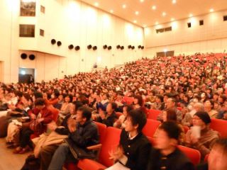 ご来場ありがとうございました・・・渡部陽一氏講演会