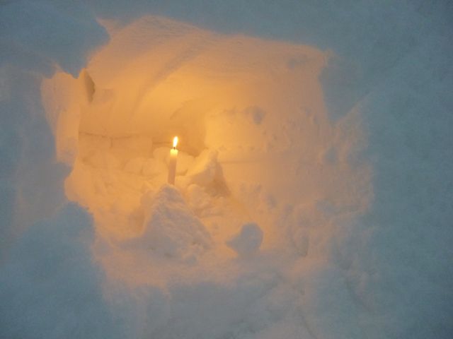 極寒＆大荒れでも楽しい雪灯り・・・