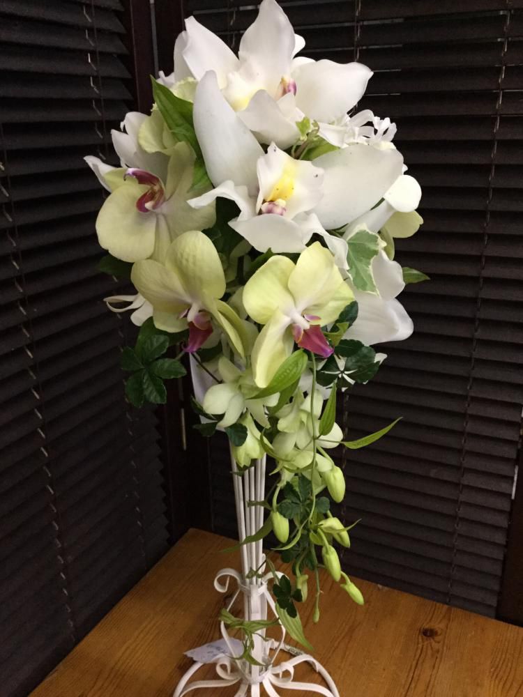 花嫁さんのウェディングブケー (^o^)/