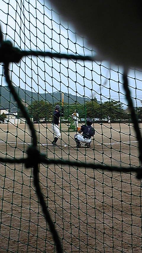 バッティング練習