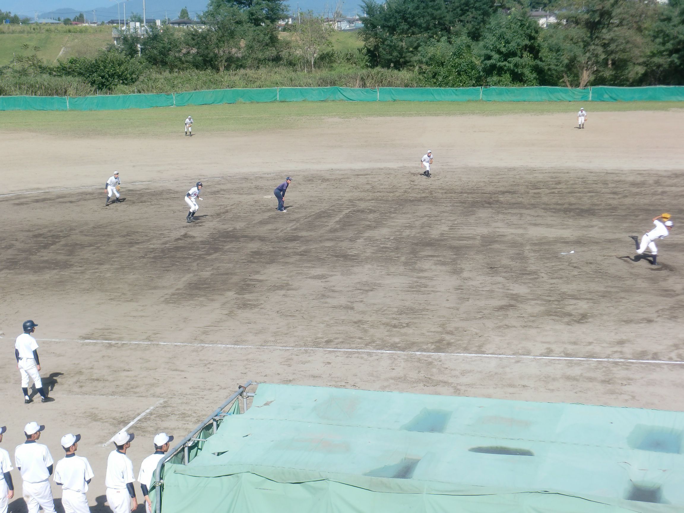 山本学園と練習試合