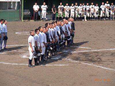 秋季大会先ずは一勝です。