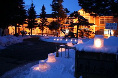 【ながい雪灯り回廊まつり】チラシ完成！