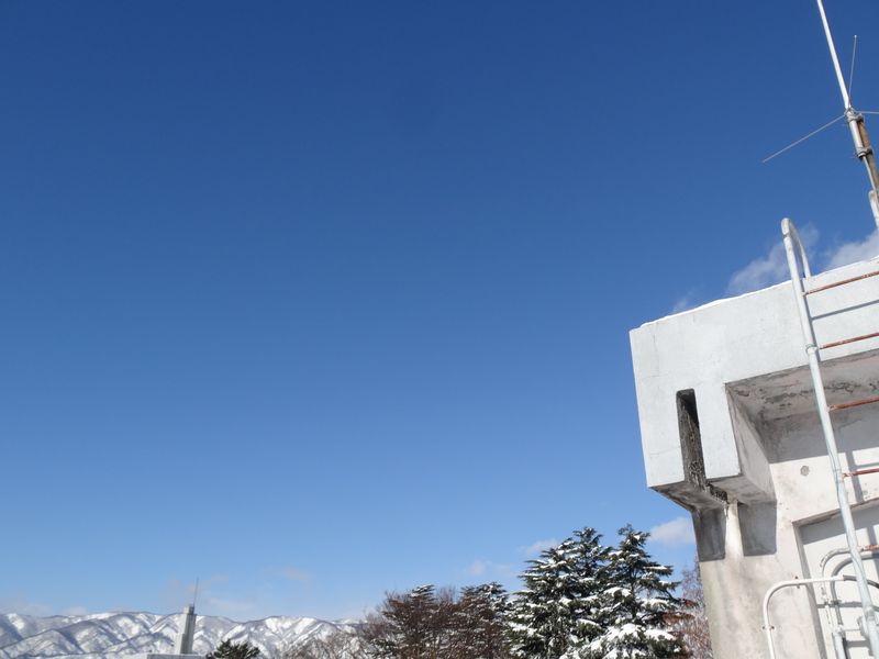 【'14 積雪情報】 長井市中心部(12月15日)