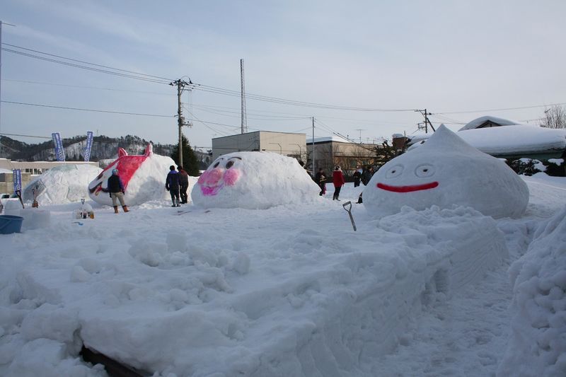 ながい雪灯り回廊まつりもうすぐ点灯！