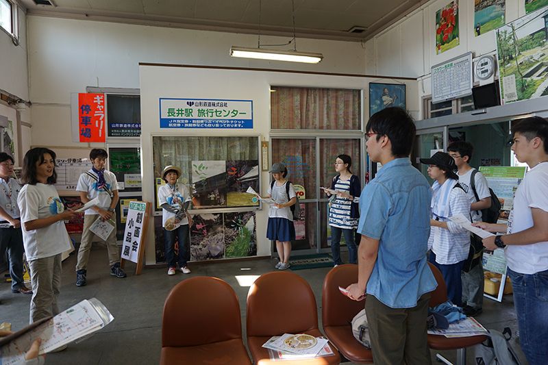 大正大学学生のフィールドワークin長井