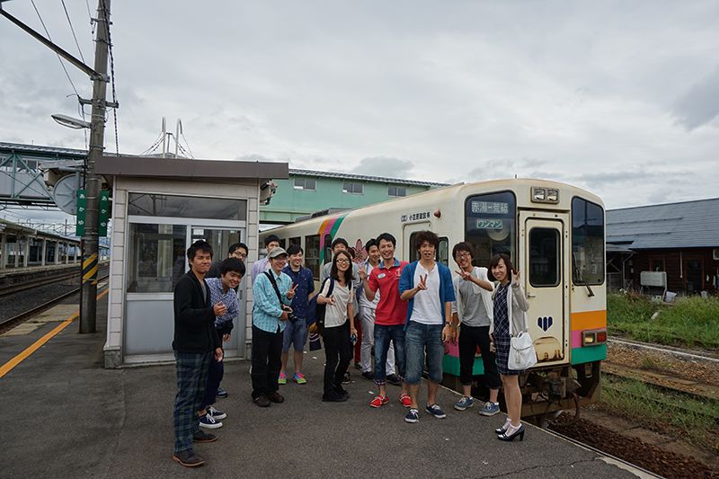 会いに来るまち長井市！中央商店街アイクルタウンプロジェクト1日目！