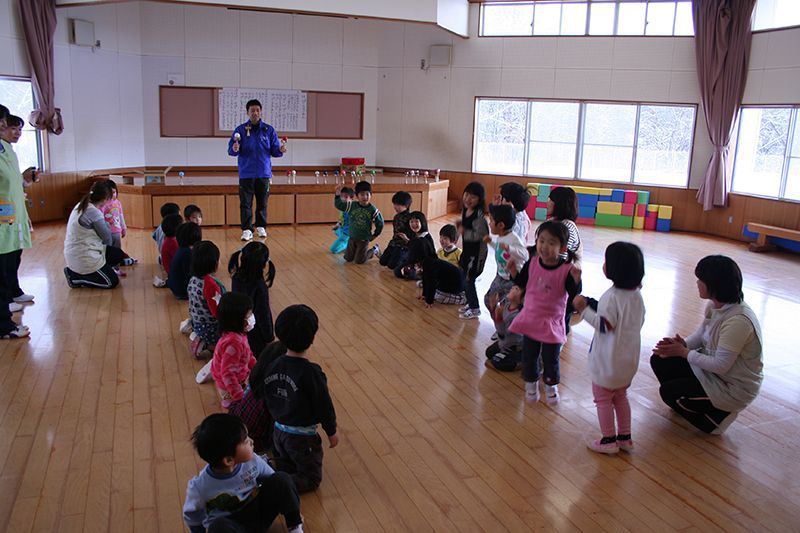 児童センターでけん玉教室を開催しました！