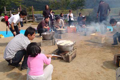 楽しかったね！　芋煮会