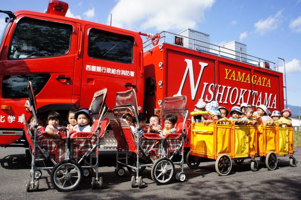 ★消防車見てきたよ！★