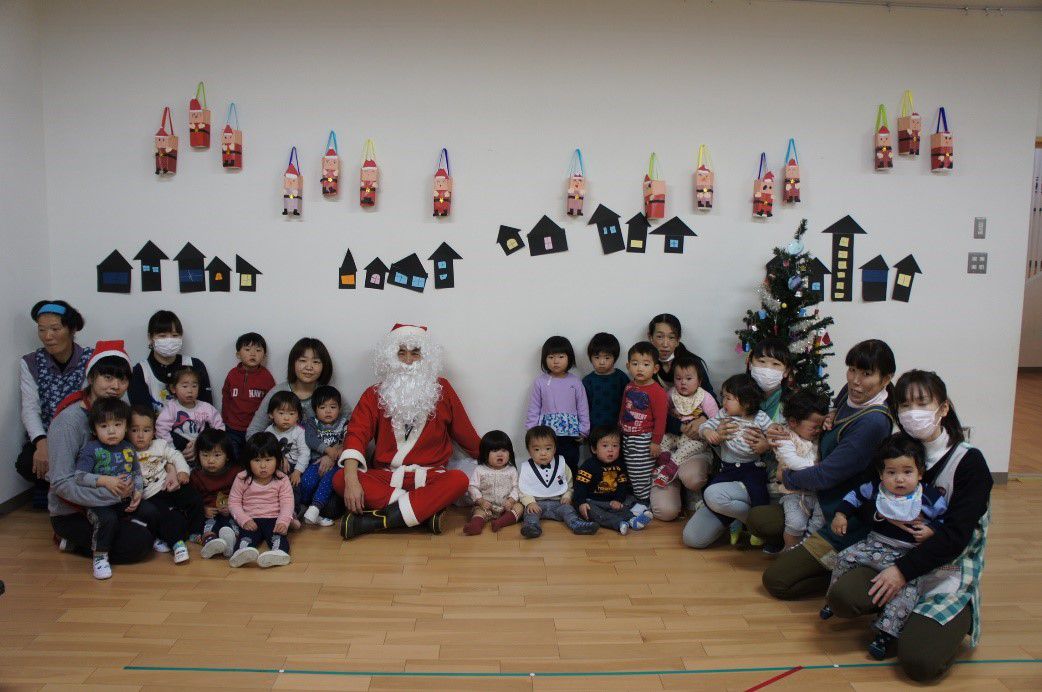 ★クリスマス会とサンタさん★