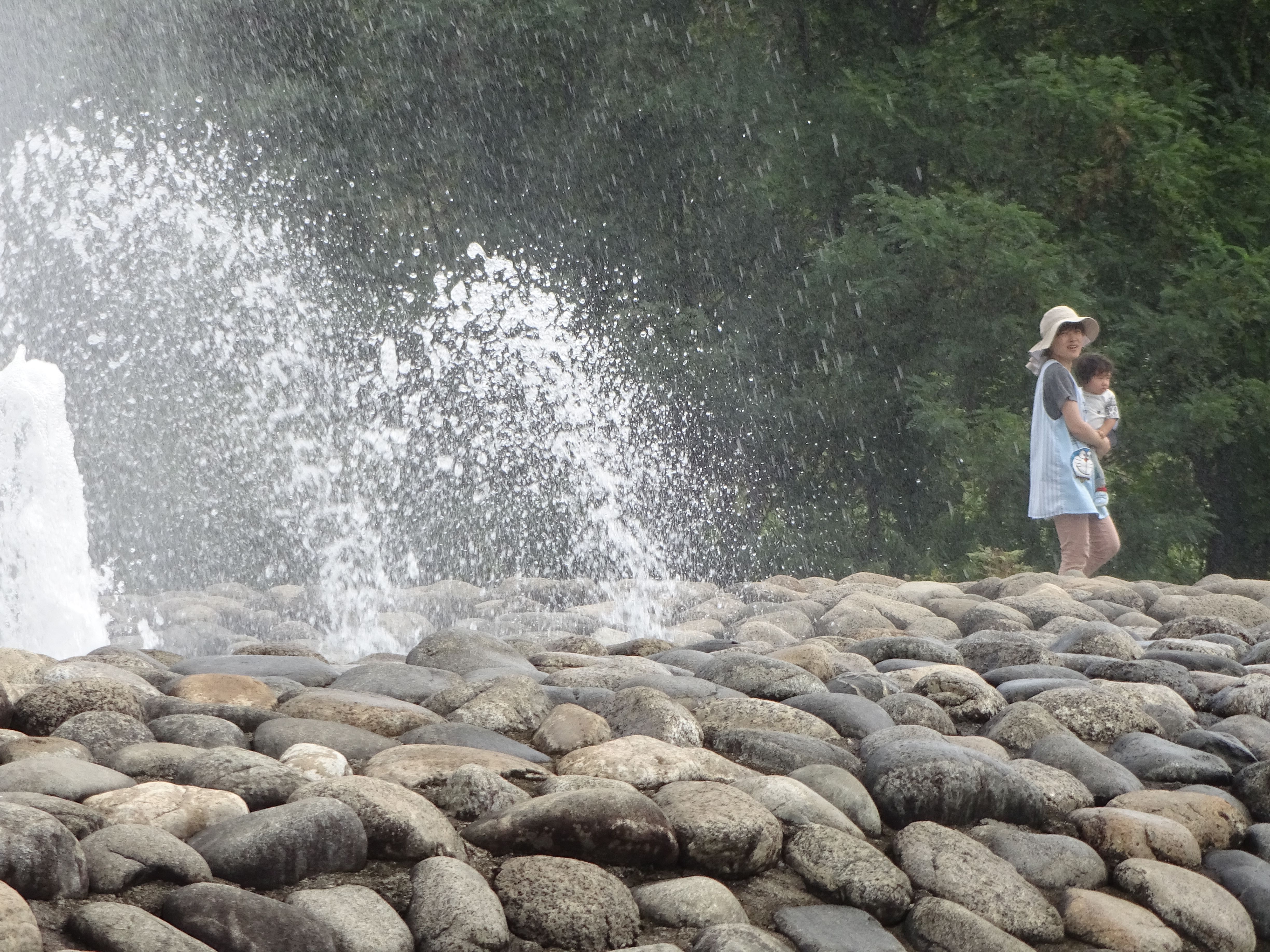水公園へお散歩に行ってきたよ♪