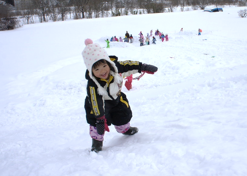 雪遊びからの成長☆