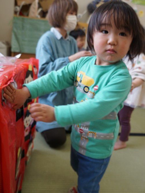 きょうは　たのしい　ひなまつり～(^^♪
