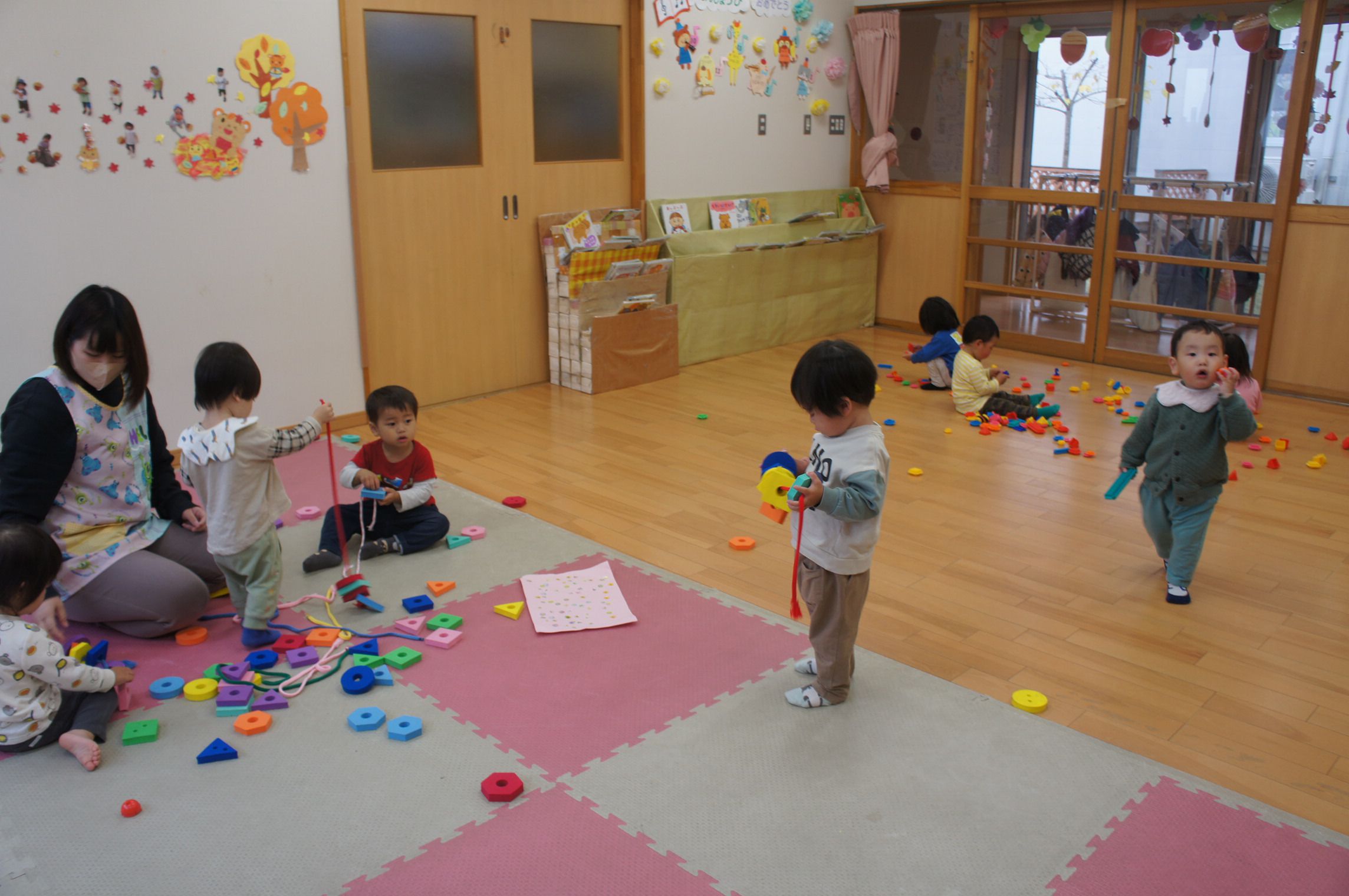廃材で遊んだよ♪
