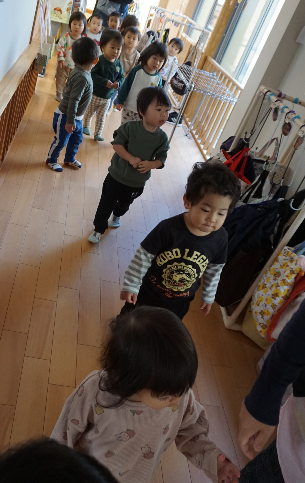 はたらく人の日=あひる組・ぺんぎん組＝