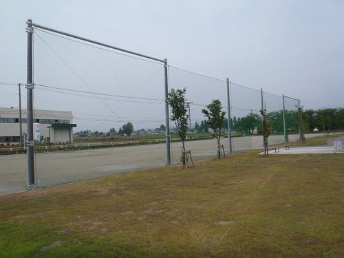 平成28年度生涯学習プラザ運動公園防球設備設置工事