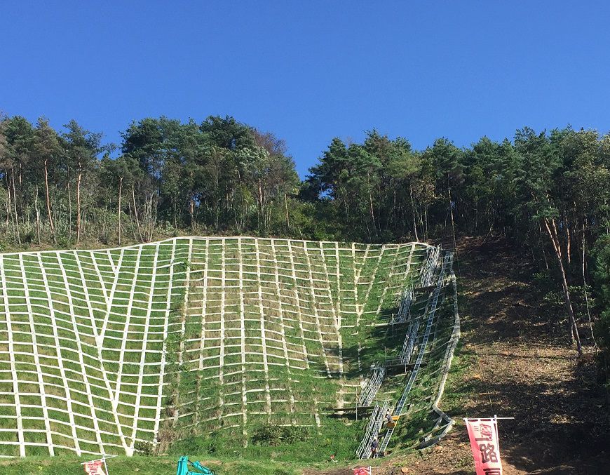 平成２８年度土砂災害対策事業（防災安全・急傾斜地）田辺地区法面対策工事
