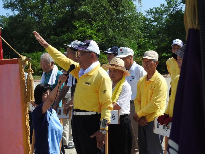 ゲートボール大会開催！「優勝は高砂寿会！！」