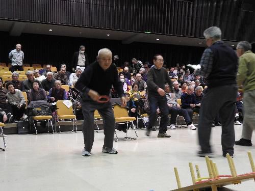 長井市老人クラブ連合会主催「第４２回公式ワナゲ大会」開催