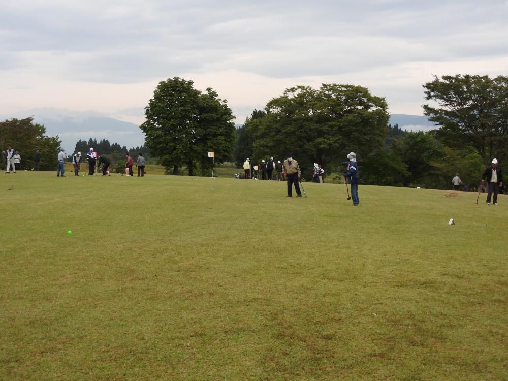 『第２１回　高齢者グラウンドゴルフ大会』を開催しました